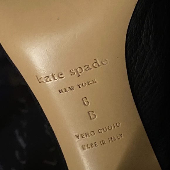 Kate spade open toed heels. Style “vero cuoio” - Picture 3 of 7